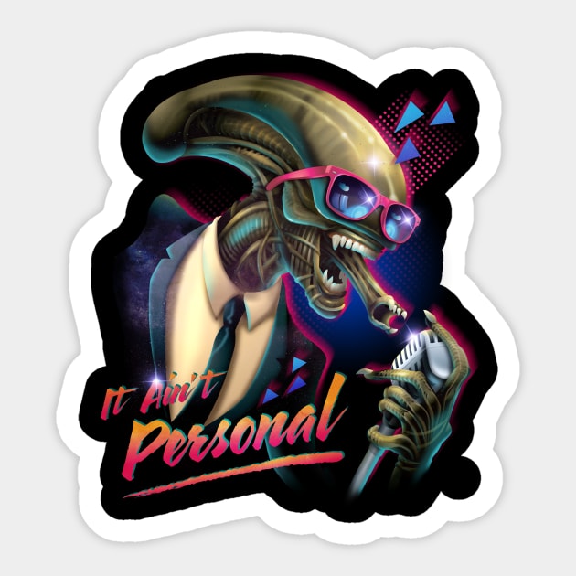 It Ain't Personal Sticker by RockyDavies